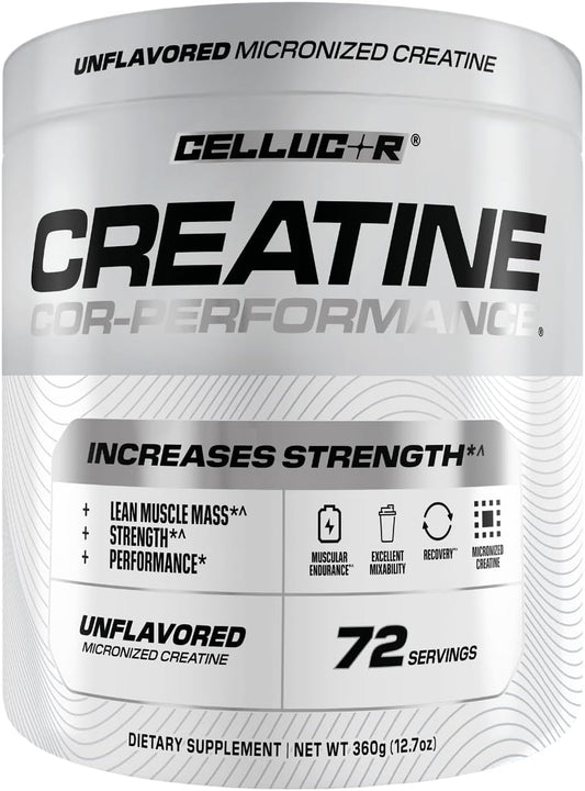 Cellucor creatine monohydrate supplement label