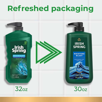 Irish Spring fresh scent body wash value pack