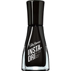 Sally Hansen Back to Black opaque black nail polish