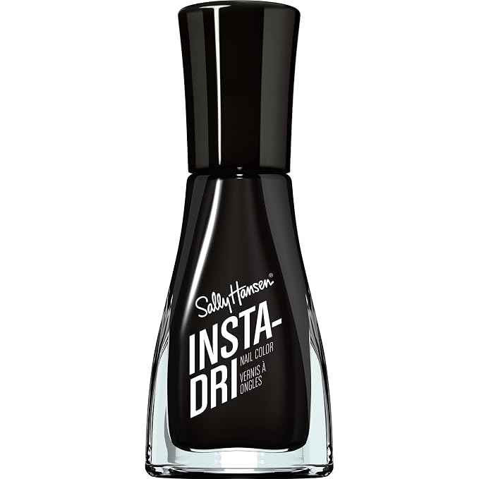 Sally Hansen Insta-Dri Back to Black nail polish