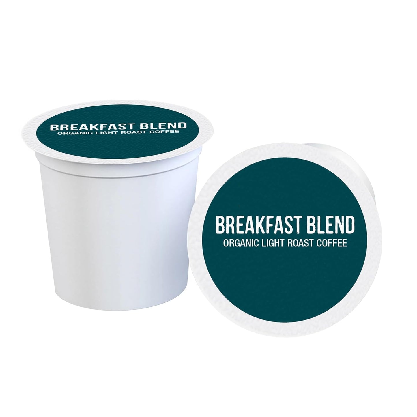 Organic Breakfast Blend Coffee K Cups, 120 CT Pods, Light Roast Coffee