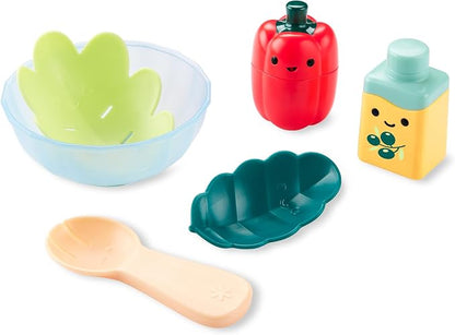 Café-inspired bubble and foam bath toy for babies