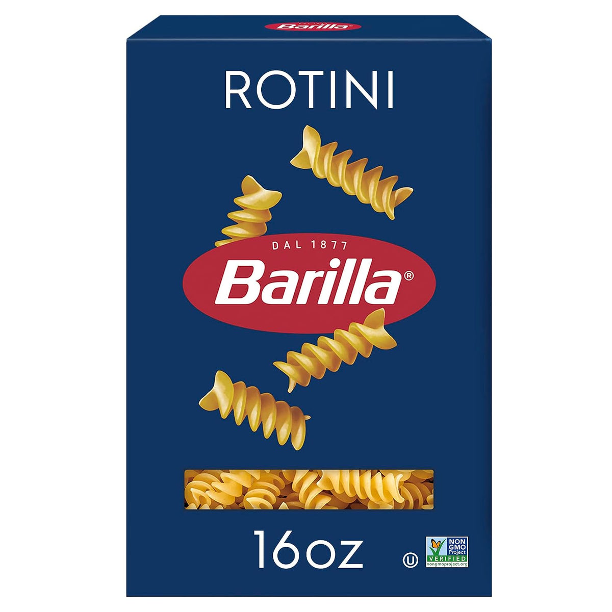 Barilla rotini spiral pasta pantry staple