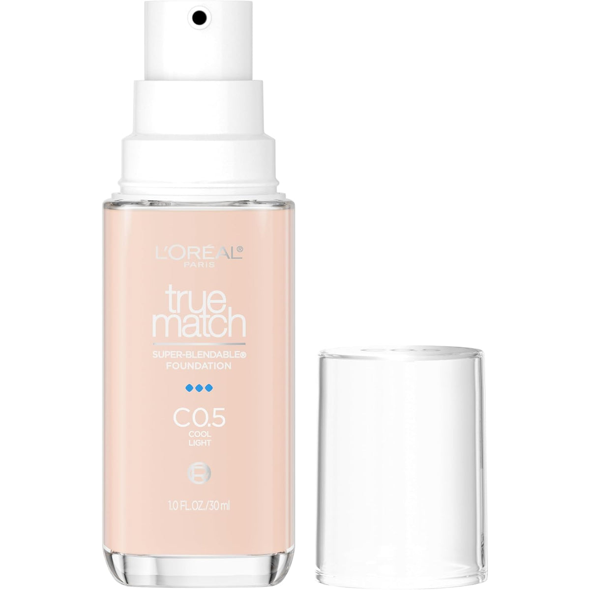 True Match super-blendable medium coverage foundation bottle