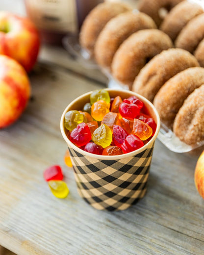Fruit-flavored gummy candy bag for seasonal events