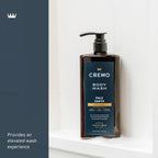 Rich lather body wash for daily shower use