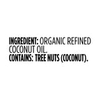 30 fl oz organic refined coconut oil for cooking and baking
