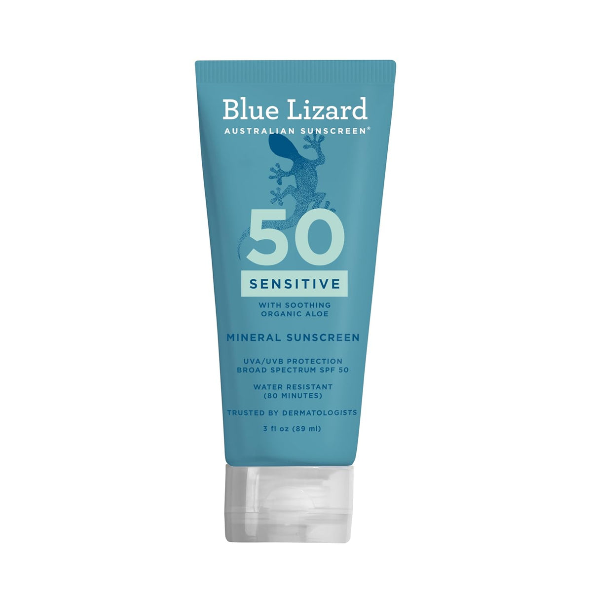 Blue Lizard fragrance free zinc oxide sunscreen 3 oz