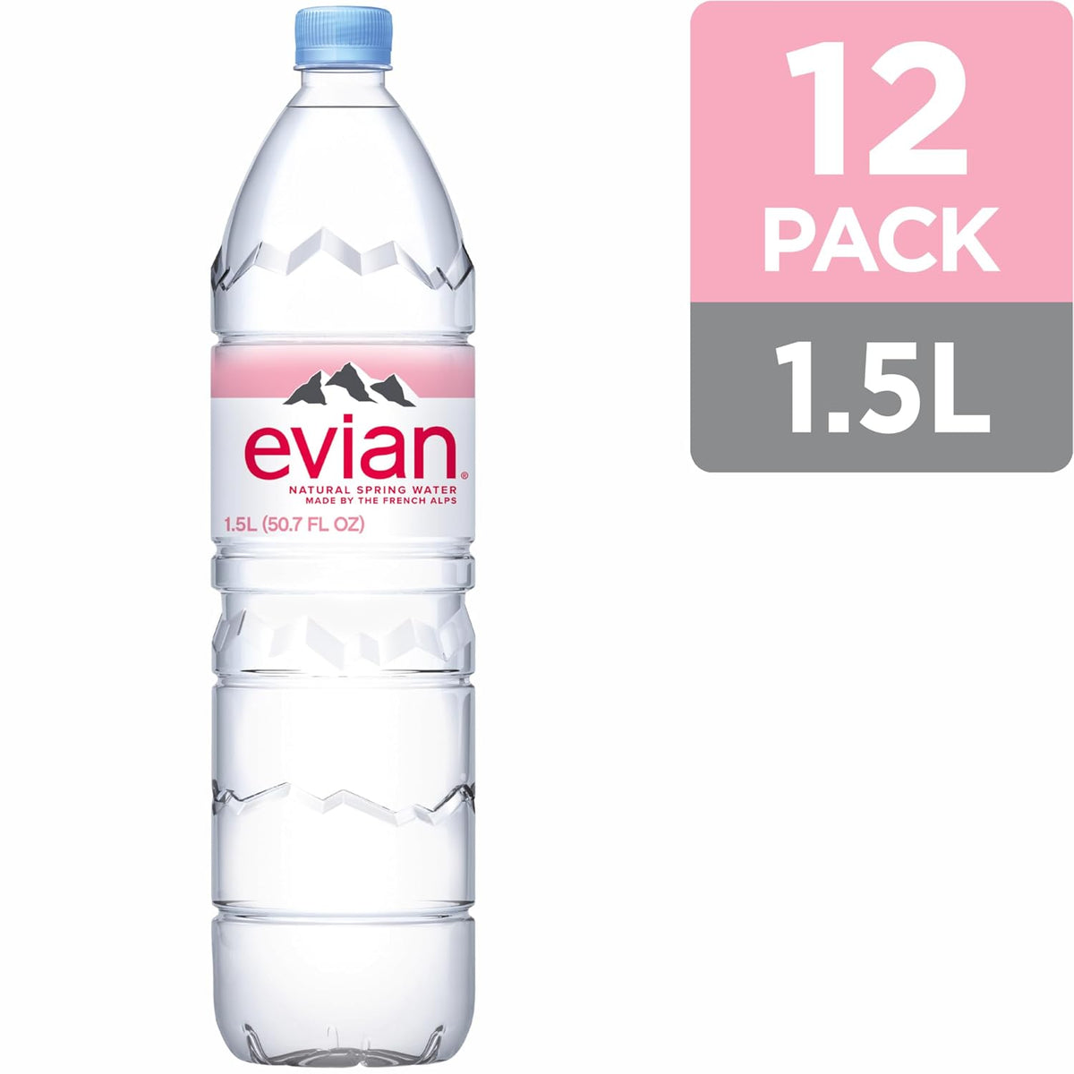 Premium natural spring water for home or gym