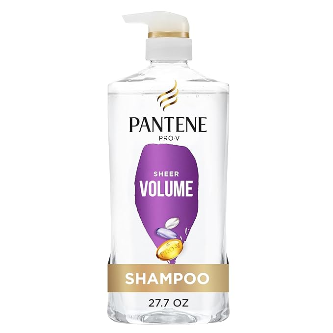 Pantene Sheer Volume Shampoo 27.7 fl oz bottle
