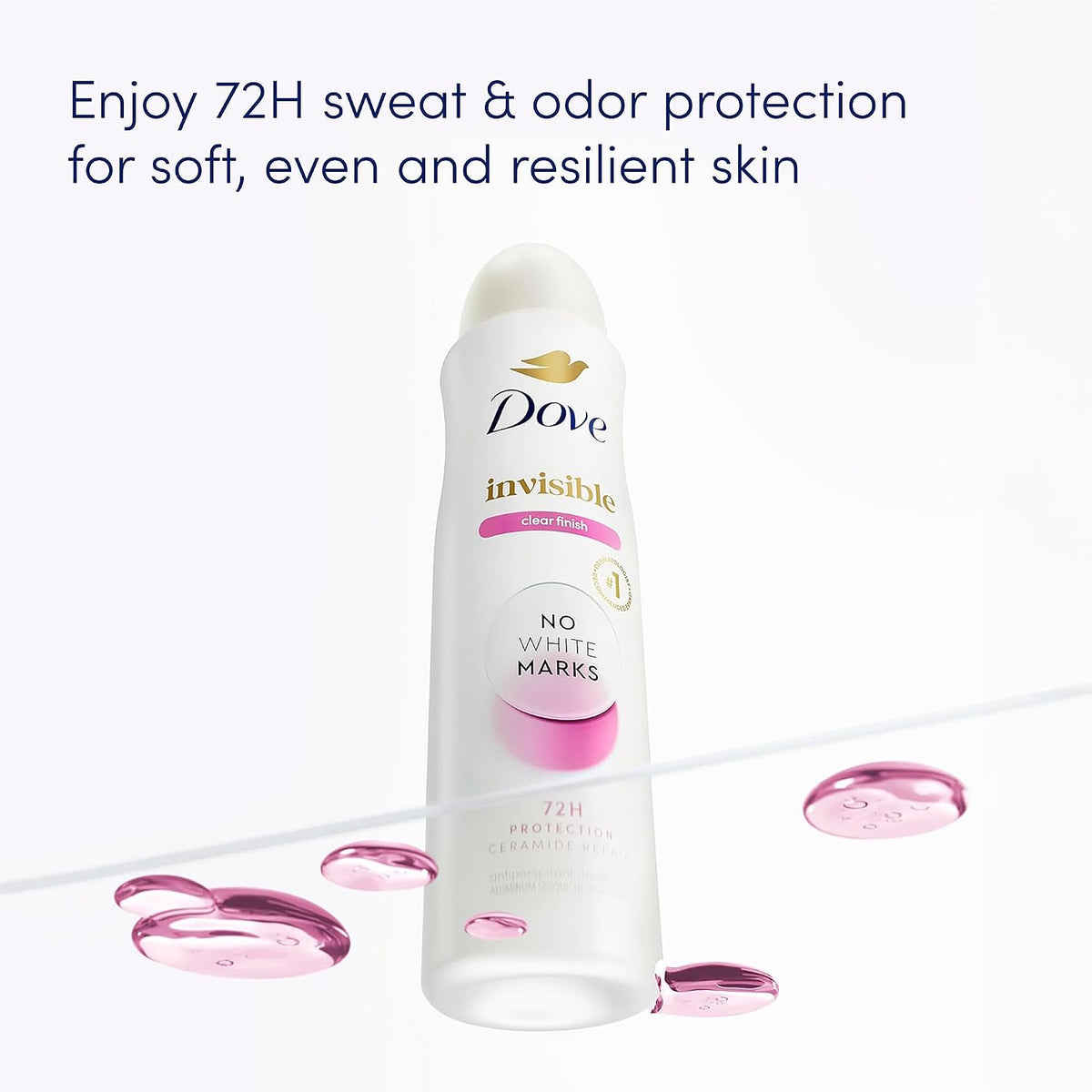 Dove alcohol-free antiperspirant with fresh scent