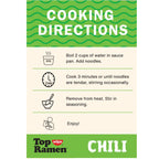 Nissin Chili noodle soup, pack of 24 three-ounce servings