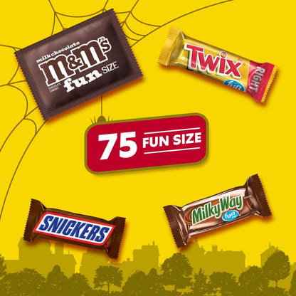 75 count individually wrapped chocolate candy bag