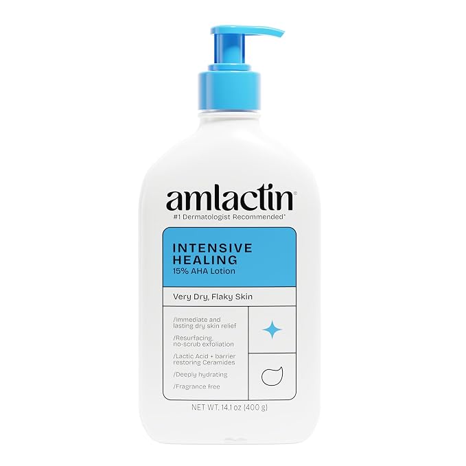 Amlactin Intensive Healing Body Lotion pump bottle