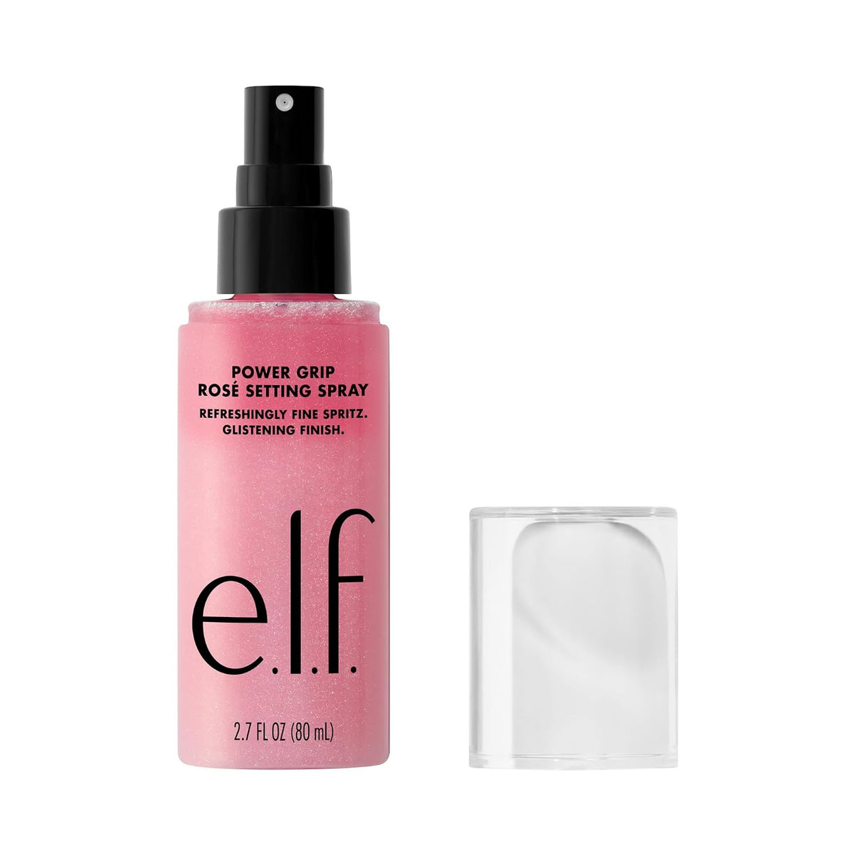 e.l.f. Power Grip Rosé spray with pearl powder