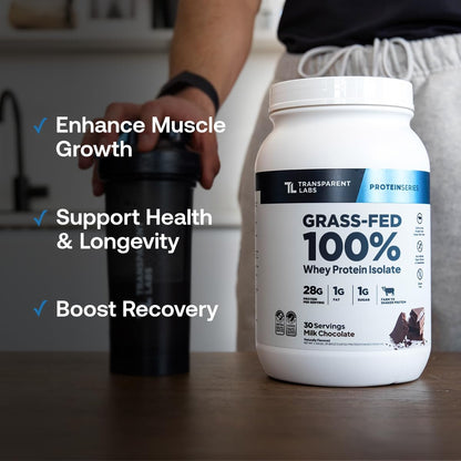 Transparent Labs sports nutrition whey protein