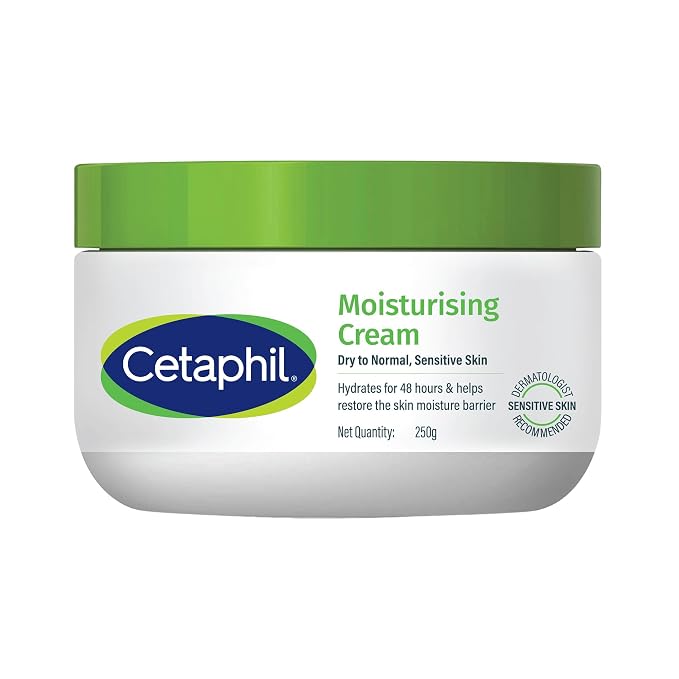 Cetaphil Moisturizing Cream 8.8 oz jar for sensitive dry skin