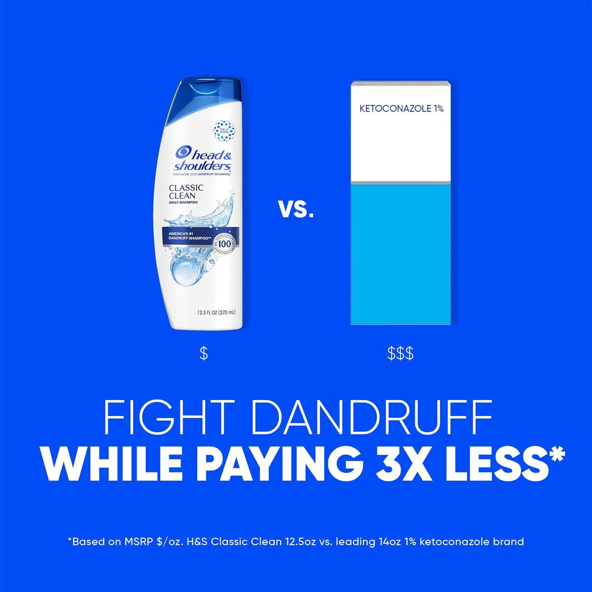 Head & Shoulders dandruff protection shampoo for all hair types