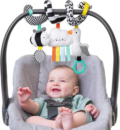 Itzy Ritzy high contrast spiral stroller activity toy