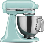 KitchenAid KSM150PS tilt-head mixer in Ice Blue