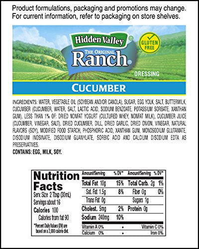 Hidden Valley The Original Ranch Dressing, Original, 2-Count Bottle, 80 fl oz Total