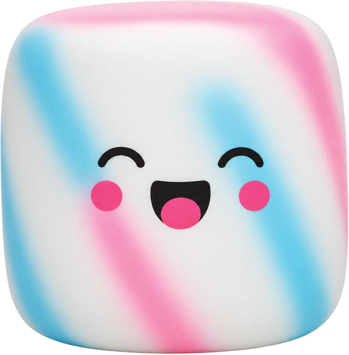 Cotton candy swirl marshmallow stress relief toy