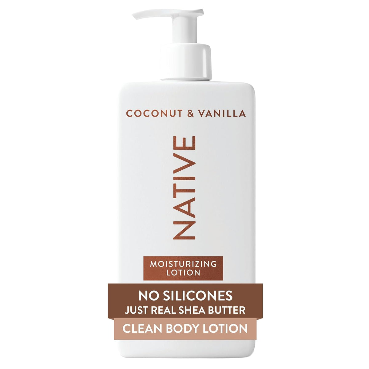 Native body lotion for dry skin