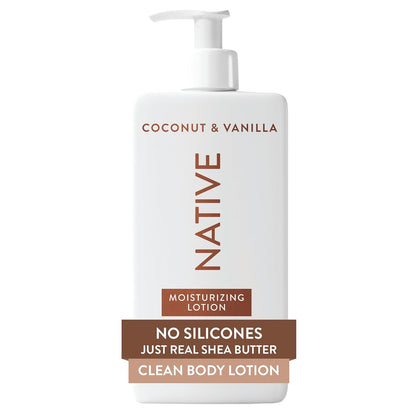 Native body lotion for dry skin