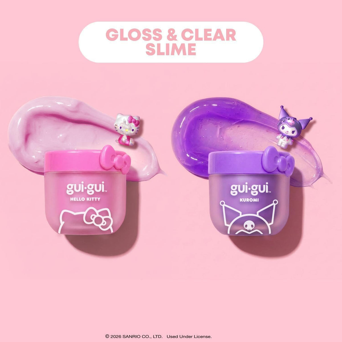 Character slime kit with booster and mini figure