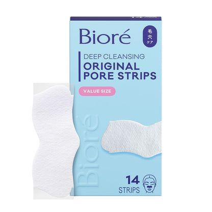 Bioré deep cleansing nose strips for blackheads