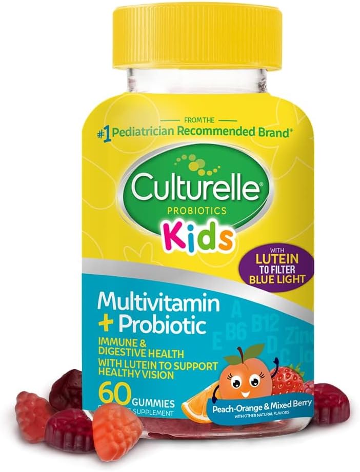 Culturelle kids probiotic multivitamin gummies ages 2 plus