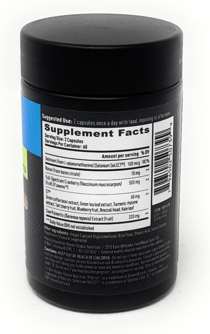 Weider Prime Prostate Health with Saw Palmetto, 120 Capsules