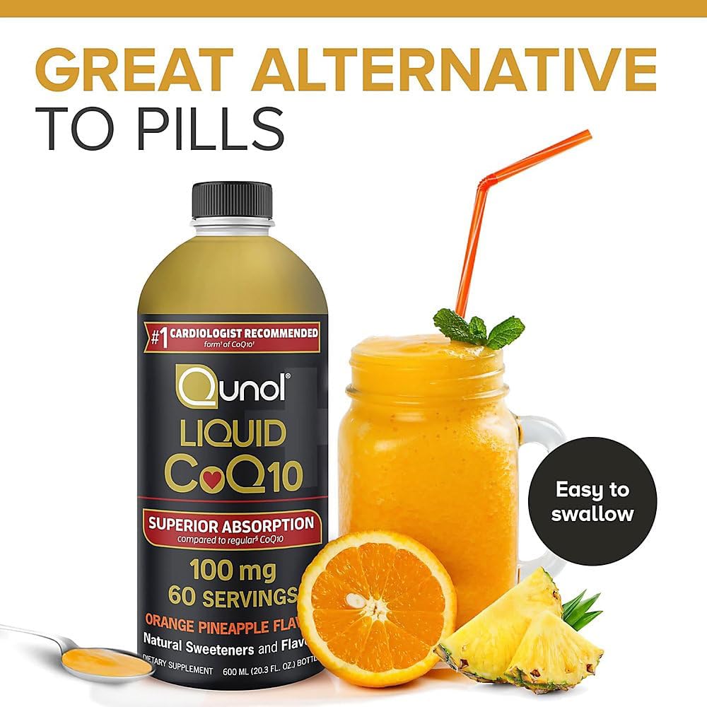 Qunol 100mg liquid CoQ10 wellness supplement
