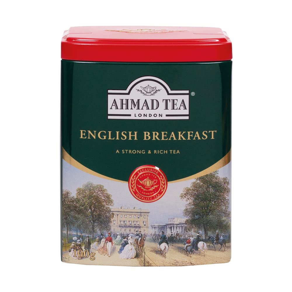 Ahmad Tea English Scene gift tin packaging