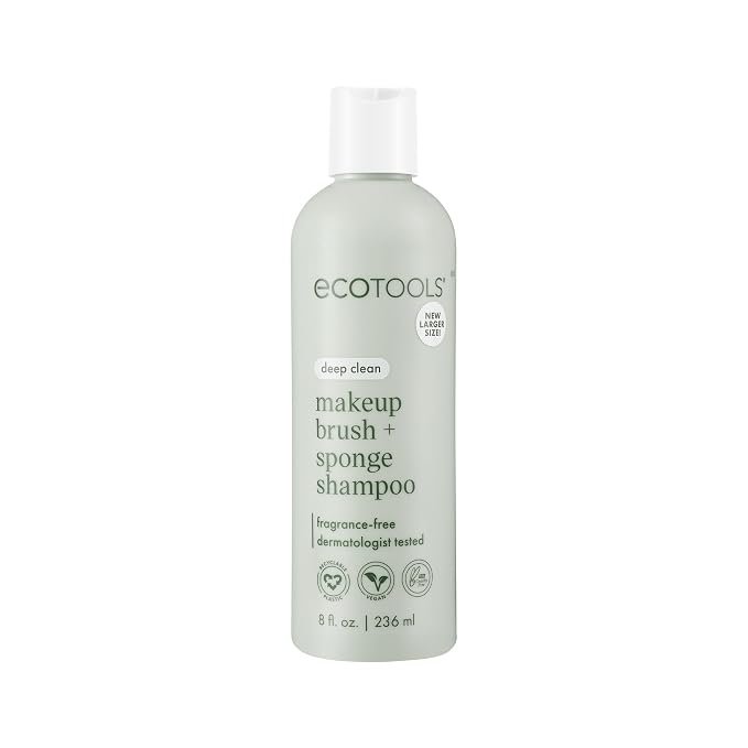 EcoTools fragrance-free makeup brush cleanser 8 fl oz