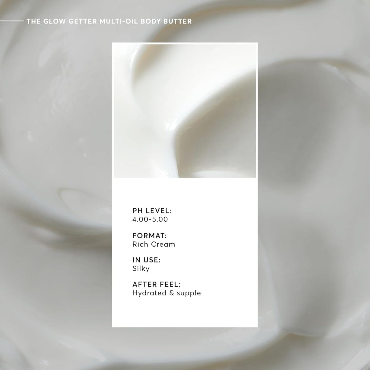 Naturium body butter with squalane and shea butter