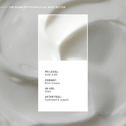 Naturium body butter with squalane and shea butter