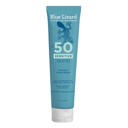 Mineral sunscreen lotion for sensitive skin SPF 50