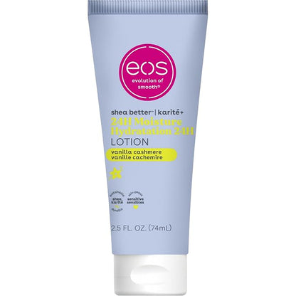 eos Vanilla Cashmere travel body lotion 2.5 fl oz