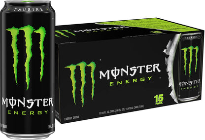 Monster Energy Drink Green Original 15 pack