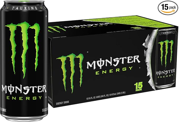 Monster Original Green energy drink 16 oz can