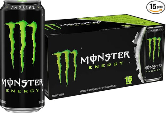 Monster Original Green energy drink 16 oz can