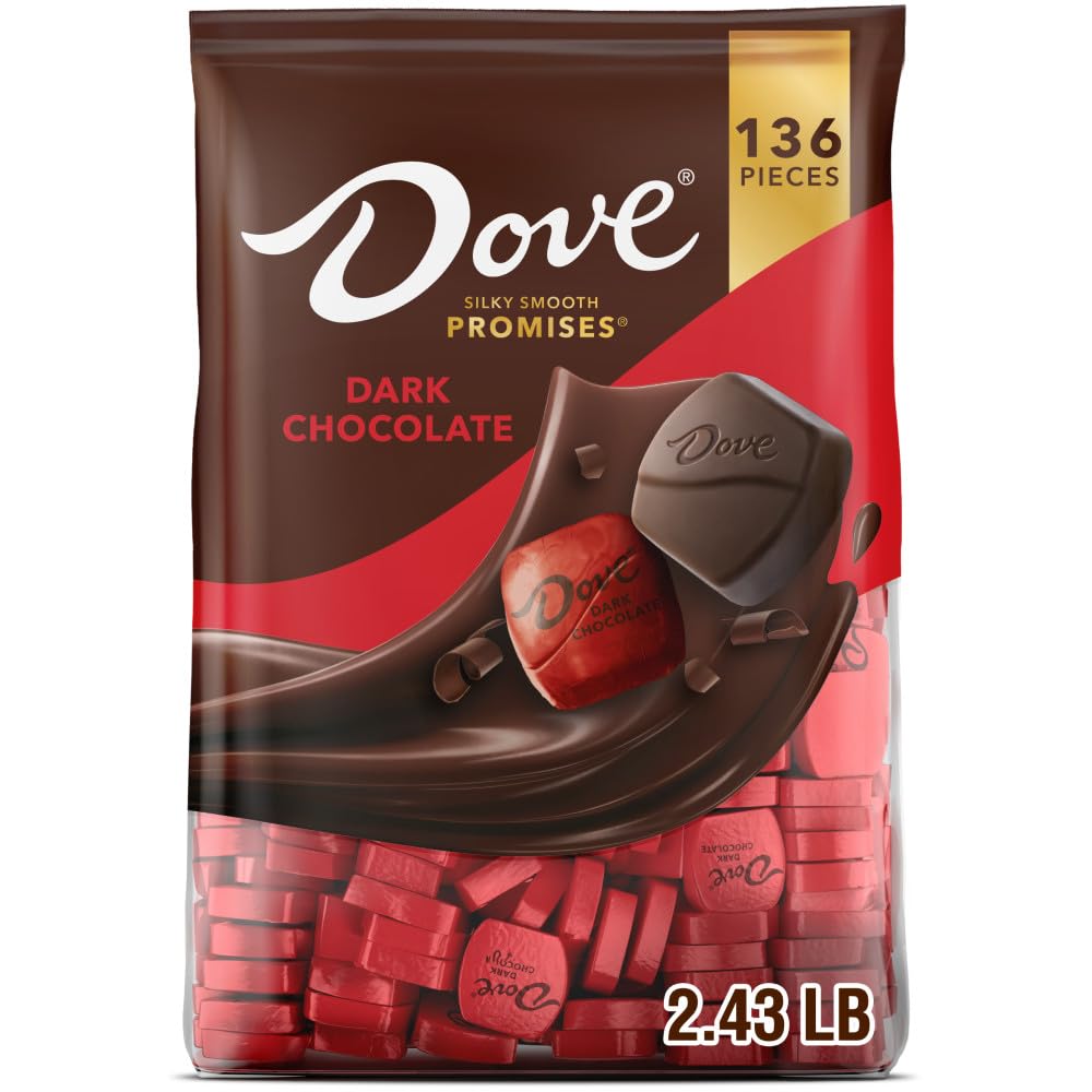 Dove dark chocolate individually wrapped candy pieces