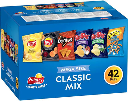 PepsiCo Frito-Lay 42 bag snack variety pack