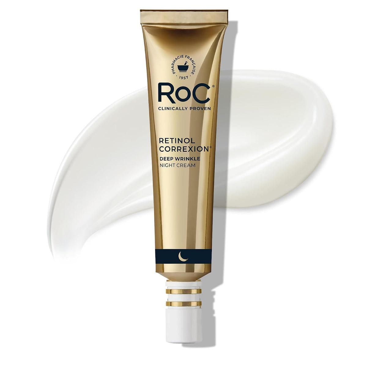 RoC retinol night cream 1 oz packaging