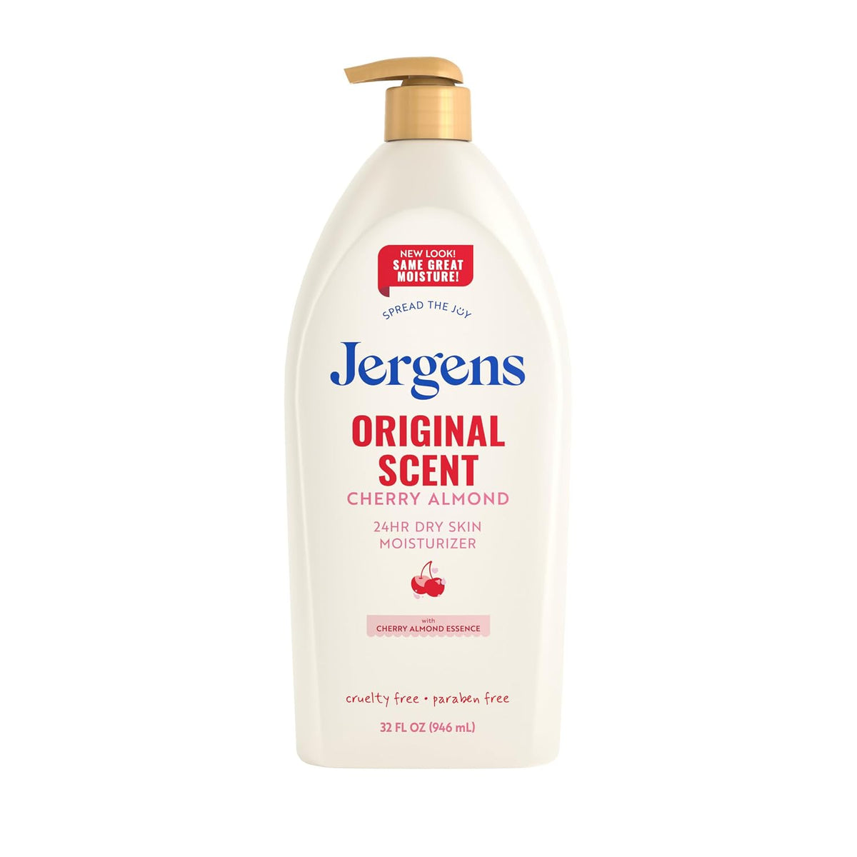 Jergens dry skin moisturizer with cherry almond essence