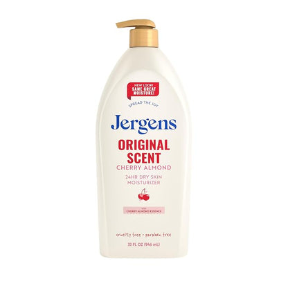 Jergens Cherry Almond Hand and Body Lotion 32 fl oz bottle