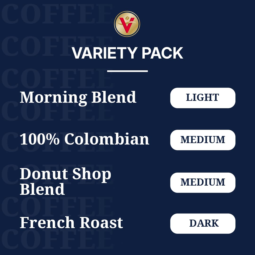 Morning Blend Colombian Donut Shop French Roast pods