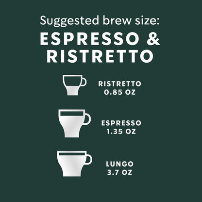 Starbucks by Nespresso recyclable aluminum coffee capsules