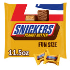 SNICKERS peanut butter chocolate candy bars package front